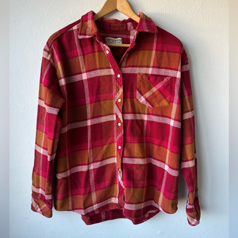 Flannel Idyllwind Miranda Lambert Plaid Flannel Women’s Pearl Button Up Shirt